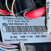 Mercedes Rear SAM Fuse Box Module 2115454901 5DK008047-25 OEM W211